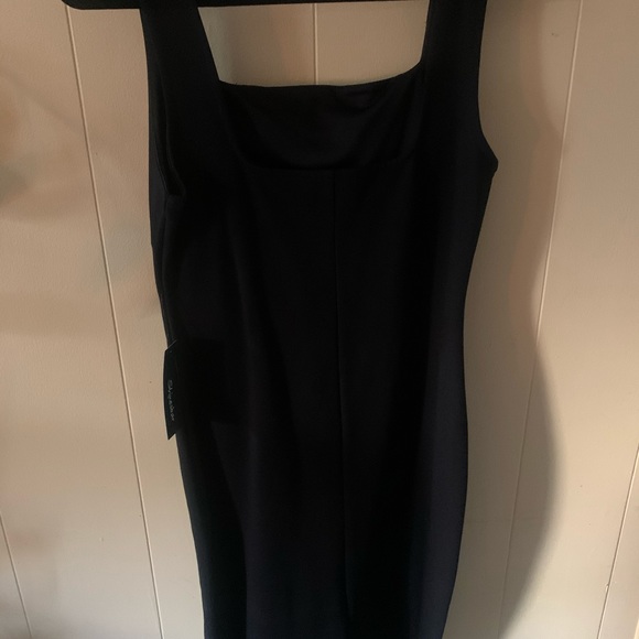 Bodycon Black Midi Dress - Picture 3 of 3